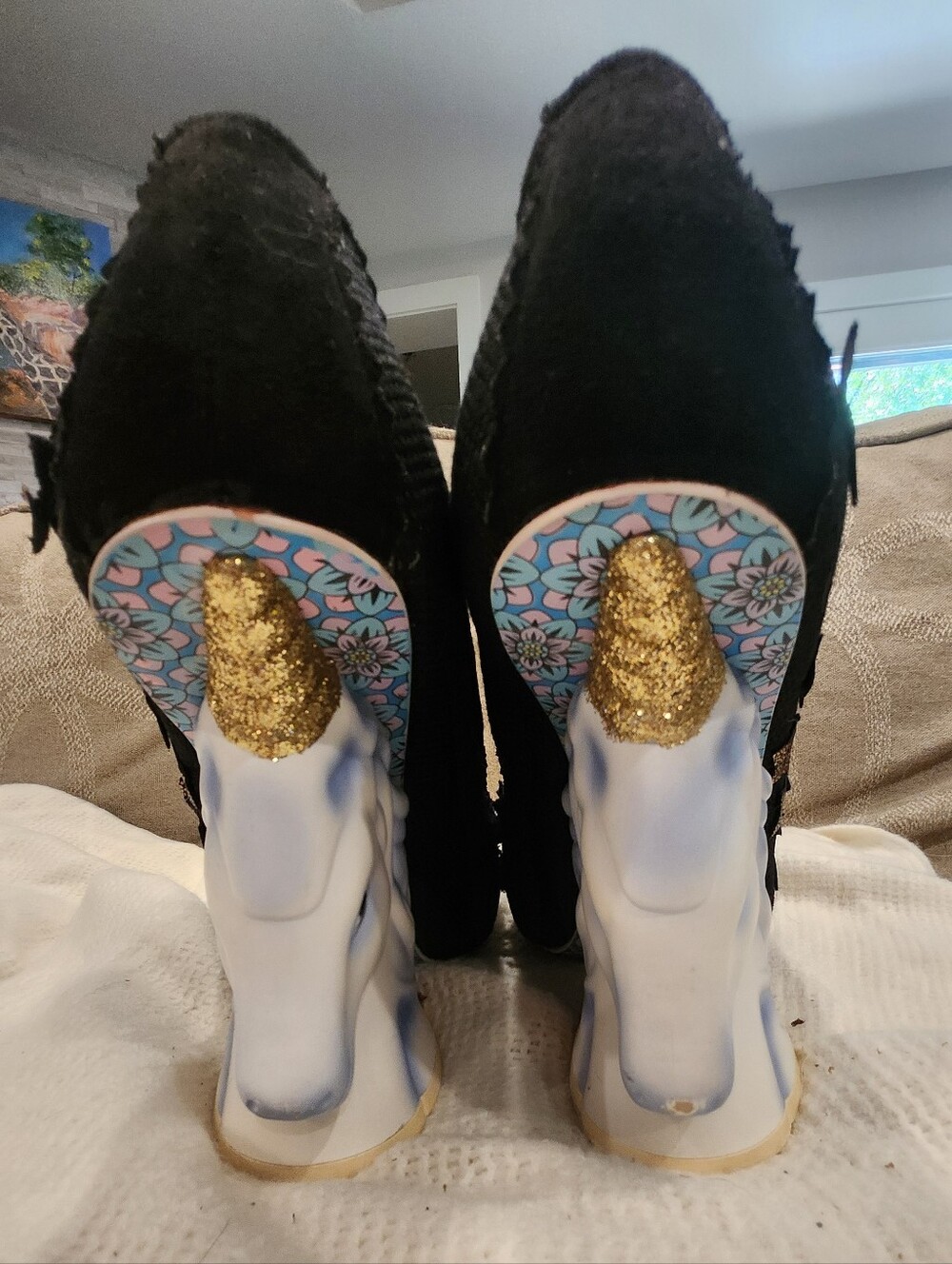 Irregular Choice Starry Unicorn Heels